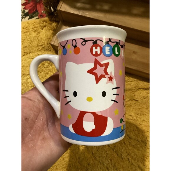 Hello Kitty Lover Stocking Stuffer Kit Coffee Mugs Coin Purse Vintage Stickers + - Picture 2 of 12